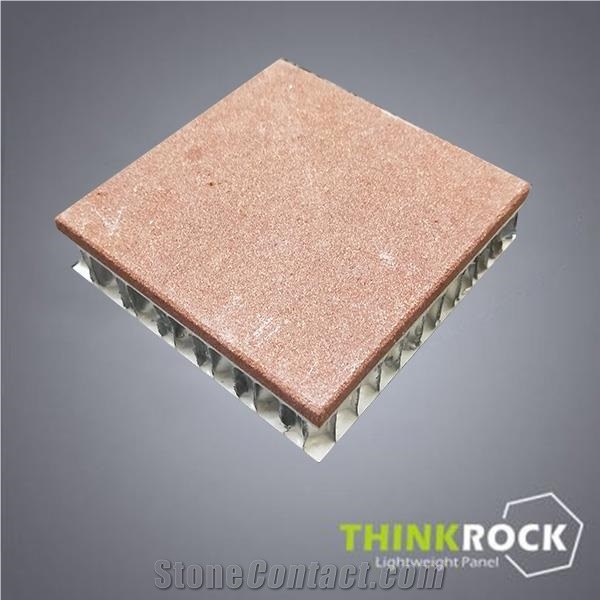 Maple Red Sandstone Aluminium Sandwich Panels