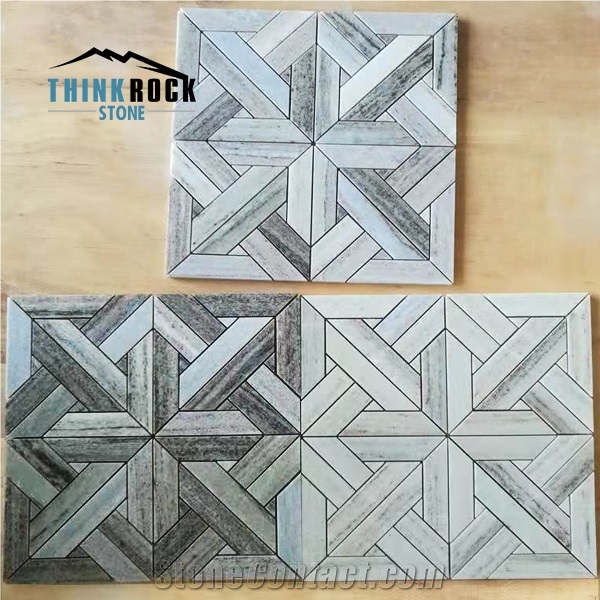 Teakwood Mosaic Tiles for Floor & Wall
