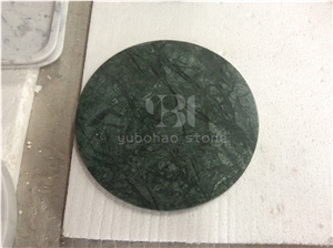 Dark Green Marble,Hexagonal Kitchen Trays, Plates