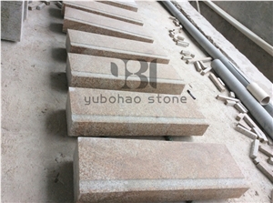 Padang Giallo Rust Granite, Cube Stone,Paving Sets