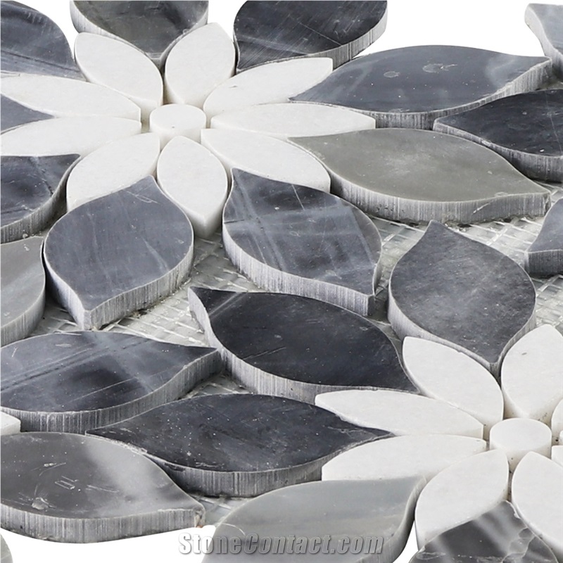 High Quality Grey Thassos White for Wall Mosaic