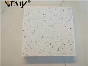 Caj010-1customized White Slab Quartz Stone Slab