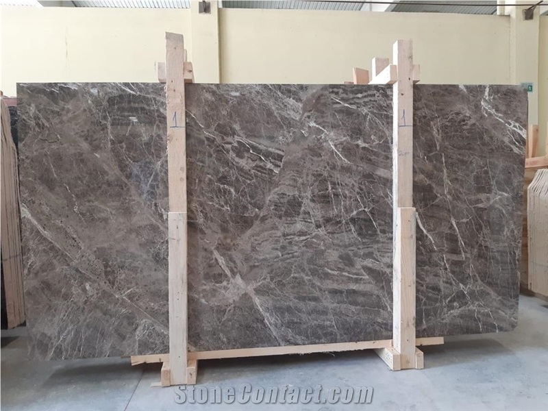 Perfetto Brown Marble Slabs