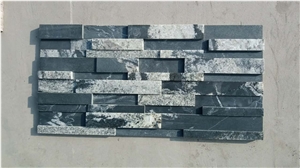 Black Color Granite Ledger Stone for Wall Cladding