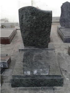 Black Color Heart Tombstones Upright Monuments