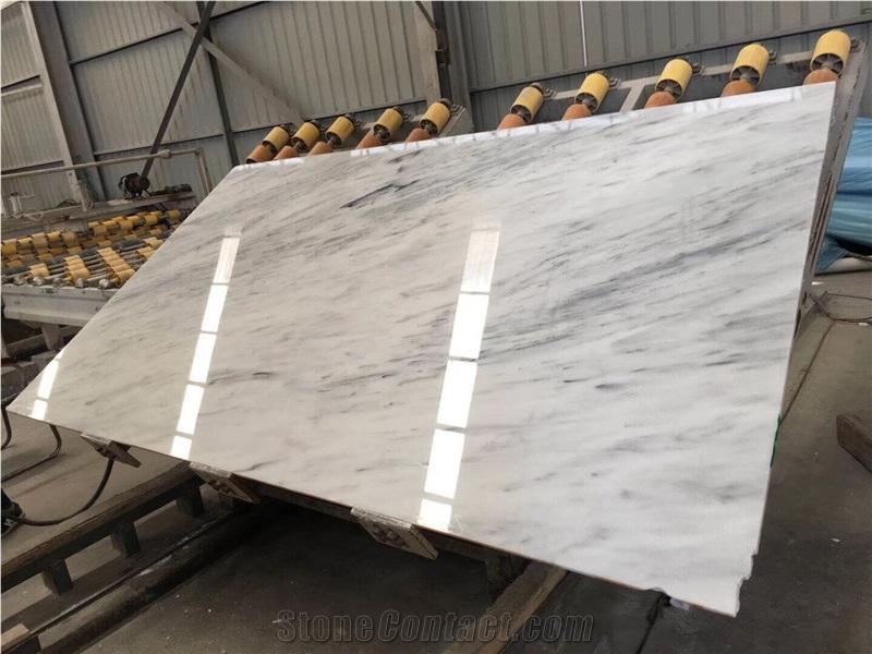 Cheap Ziarat White Marble Slabs for Flooring Tiles