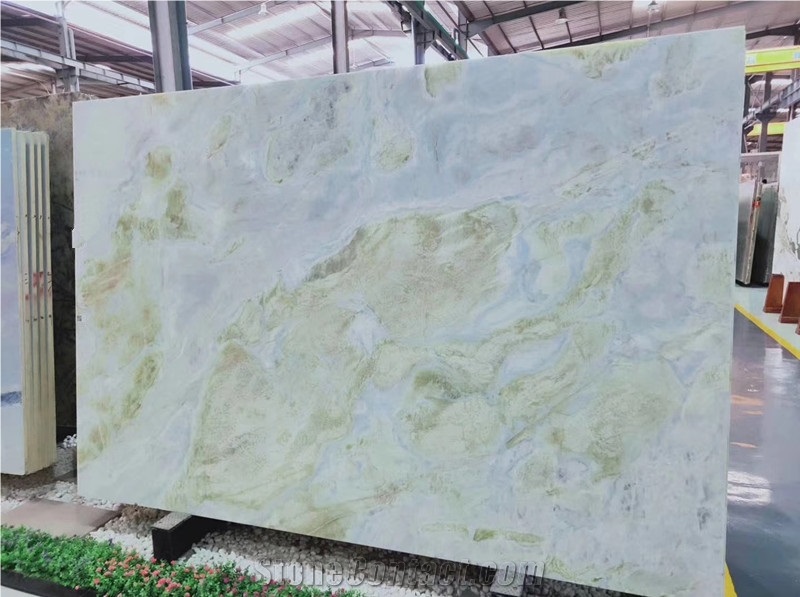 China Blue River Marble Walling Covering Tiles