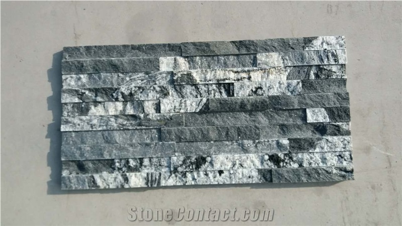 Cosmic Black Granite Culture Stone Panel