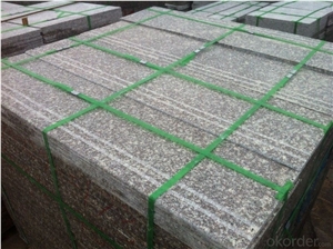 G664 Red Granite Tiles for Stairs Steps and Riser