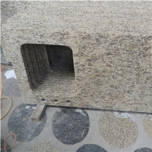 Giallo Santa Cecilia Granite Countertops