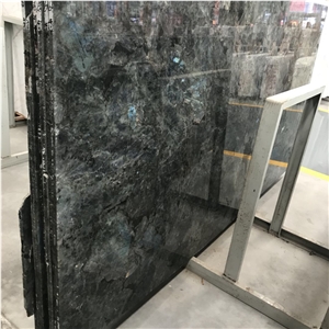 Labradorite Blue Granite Floor Slabs