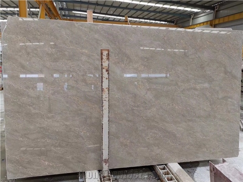 Polished Oceanic Grey Marble Floor Covering Tiles