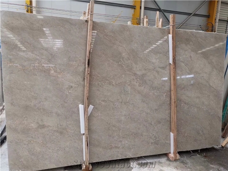 Polished Oceanic Grey Marble Floor Covering Tiles