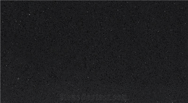 Polished Star Black Cambria Quartz Stone Slab 2015