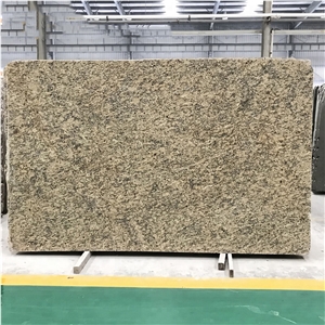 Polished Yellow Color Granite Slabs for Floor