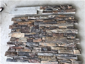 Slate Feature Wall Cladding Stacked Stone Venner