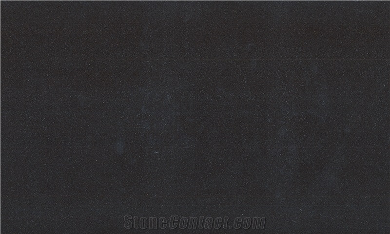 Sparkle Black Quartz Stone Countertops Slabs 4017
