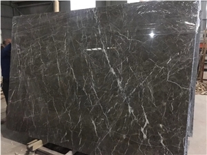 Turkey New Cyprus Grey Marble Slabs for Wall Tiles
