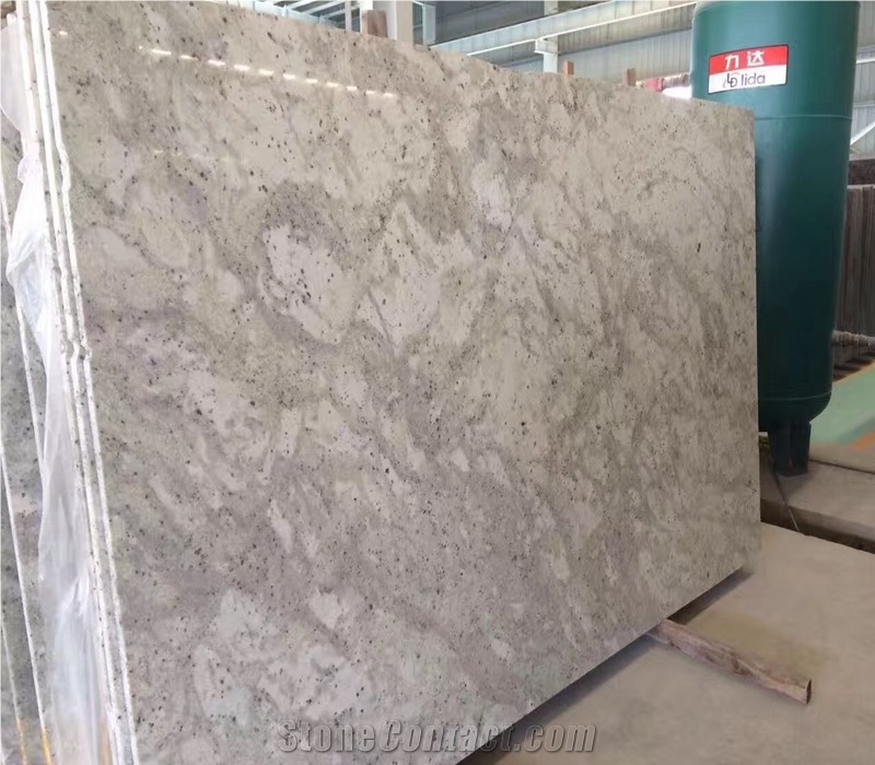 White Andromeda Granite Jumbo Pattern for Flooring