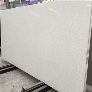 White Quartz Stone Slabs for Bathroom Kitchen 1196