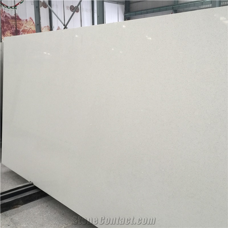 White Quartz Stone Slabs for Wall and Floor 2011