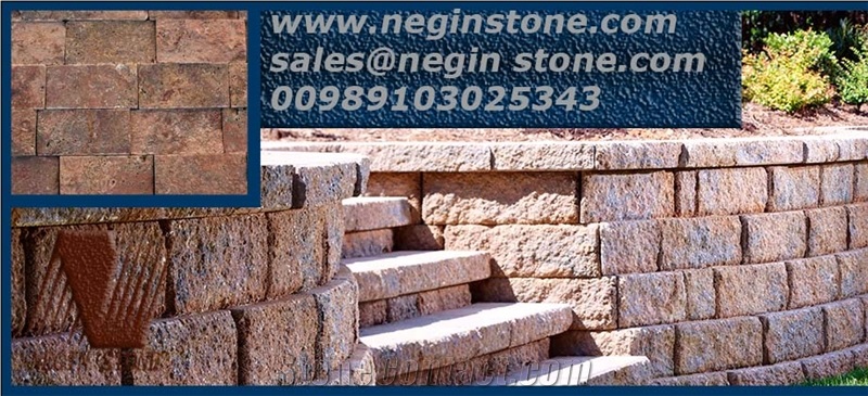 Limestone Step Riser