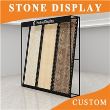 Sloping Push-Pull Tiles Display Stand