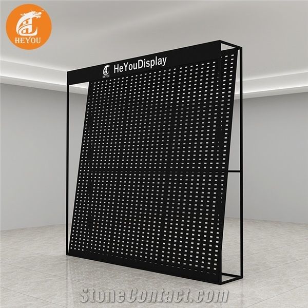 Sloping Push-Pull Tiles Display Stand
