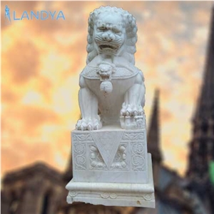 Chinese Guardian Lions Sculpture for Sale