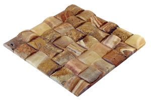Dt04 Sinop Decorative Natural Stone Wall Mosaic Tiles