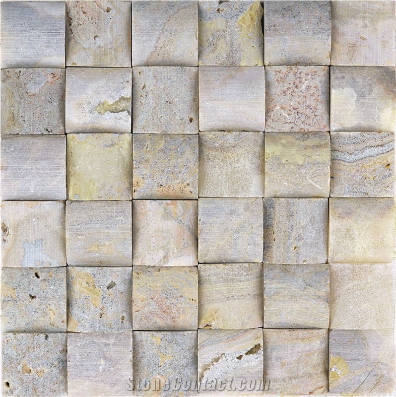 Dt04 Sinop Decorative Natural Stone Wall Mosaic Tiles