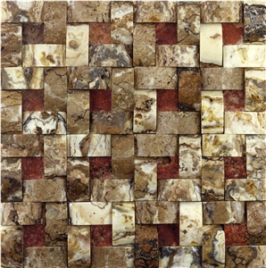 Dt11 Bayburt Decorative Natural Stone Wall Cladding Mosaic