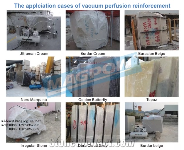Stone Reinforcement Epoxy Adhesive Vacuum Perfusion