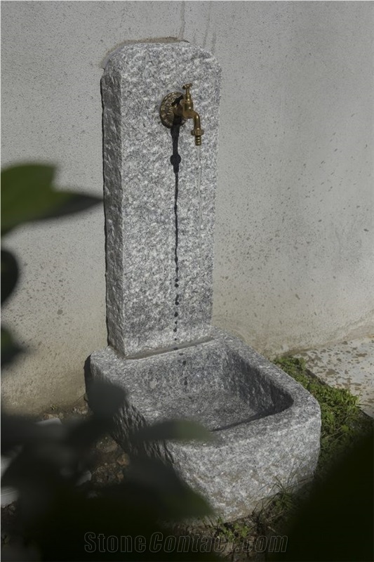 Serizzo Ollare Ossolana Wall Mounted Fountain