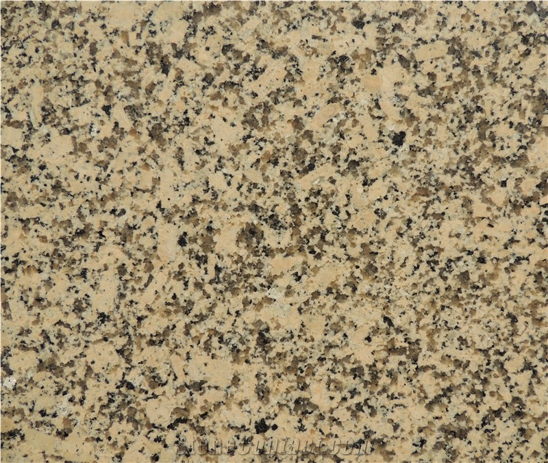 Crystal Yellow Granite Slabs, India Yellow Granite