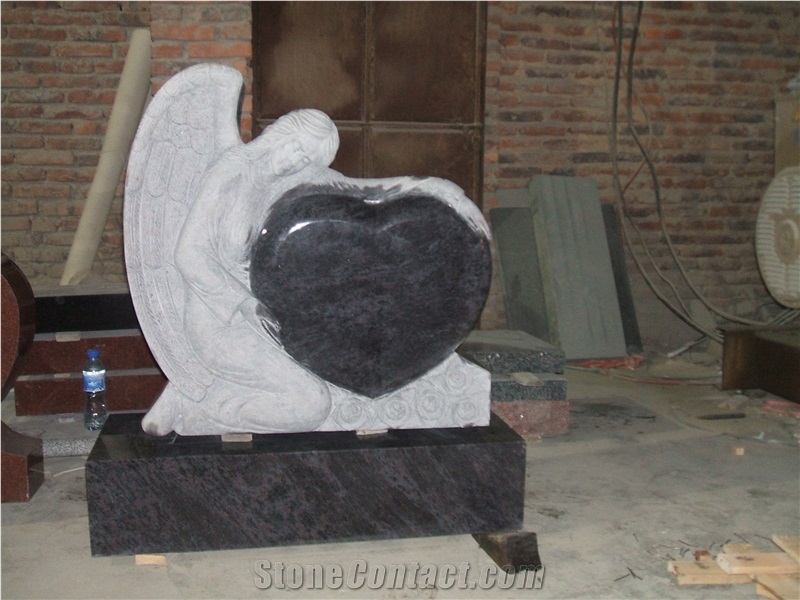 Shanxi Black Granite America Tombstone & Monument