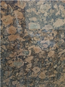 Golden Diamond Grain Granite Slab Tile Cut to Size