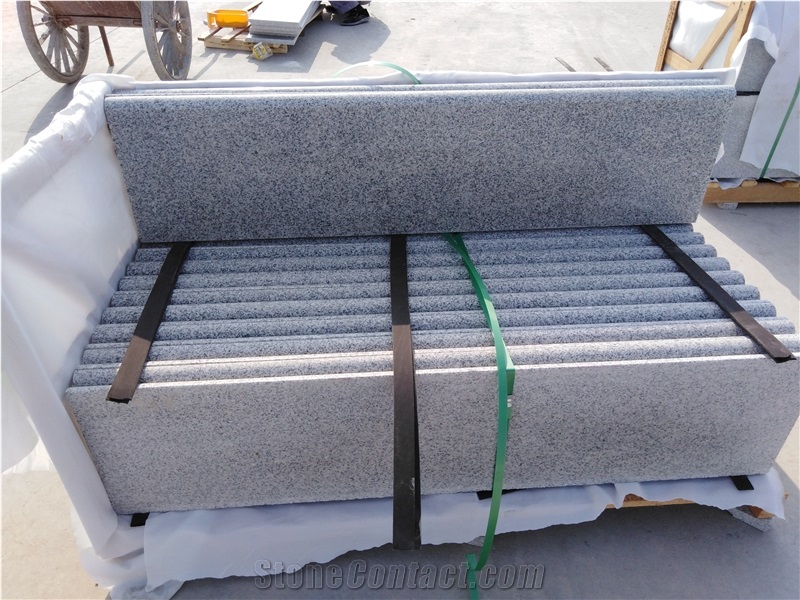Hubei New G603 Granite Polished Stair/Steps