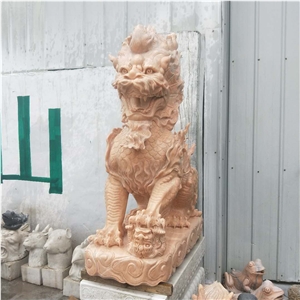 Garden Marble Sculptures Dragon Outdoor Sculptures