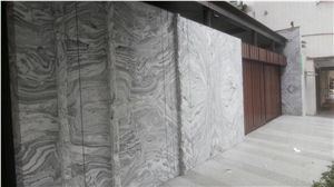 Grey Granite Light Column Wall Clad