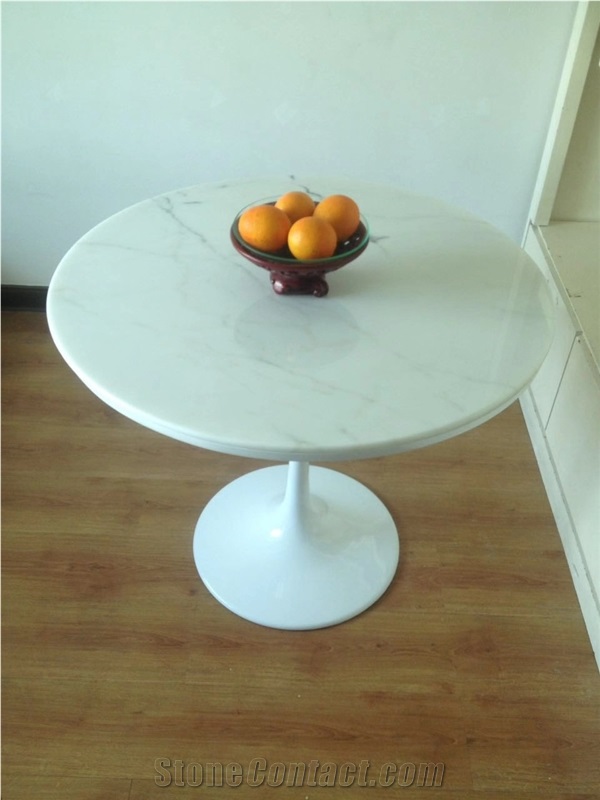 Marble Home Furniture Venato White Cafe Tables