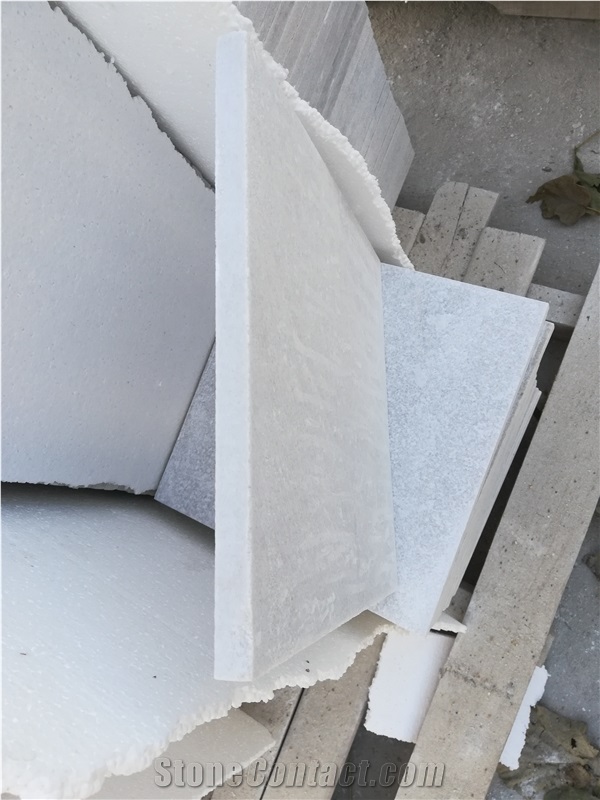 Quartzite Flooring Tile Flamed White Quartzite