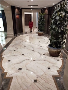 Red Dragon Onyx Marble Pink Marble Onyx Flooring