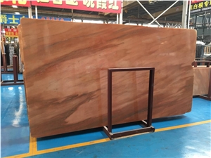 Red Sunset Marble Red Slab Cloudy Red Flooring