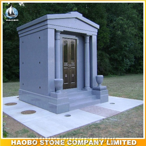 Granite Cemetery Private Custom Design Mausoleum