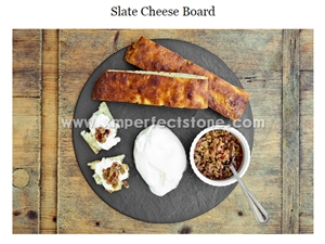 Cheese Board, Black Slate Kitchen Accessories