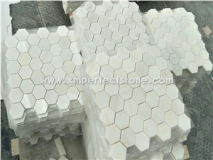 White Marble Mosaic/Italian Bianco Carrara Marble
