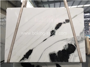 China Panda White Marble Slabs and Tiles