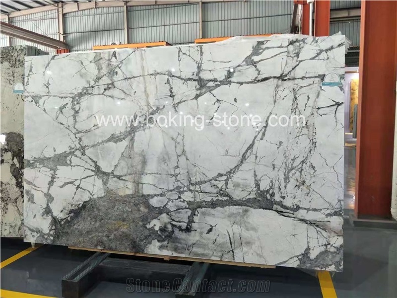 Invisible Grey Marble Polished Luxury Slabs