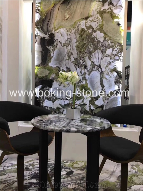 White Beauty Marble Tiles Slabs Customize Tables